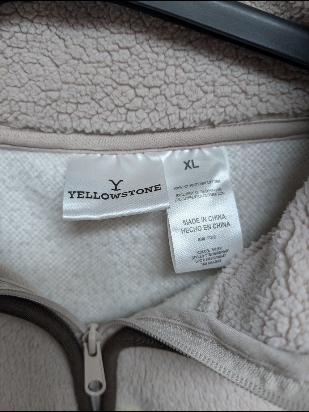 Yellowstone Mountain Fleece Pullover - Sunset, XL - Picture 2 of 7